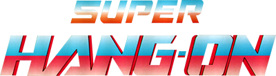 Super Hang On logo for ZX Spectrum